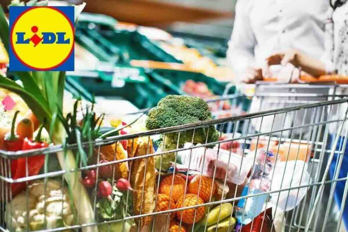 Carrello spesa, logo Lidl