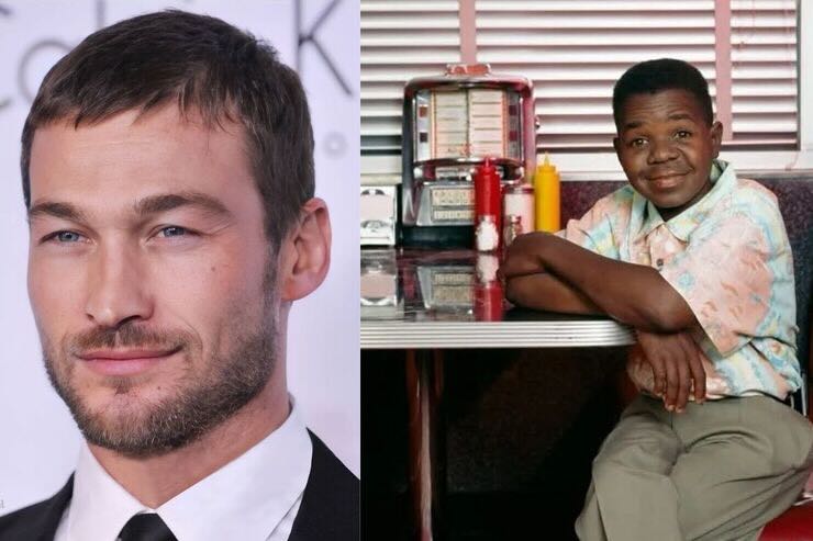 Andy Whitfield e Gary Coleman 