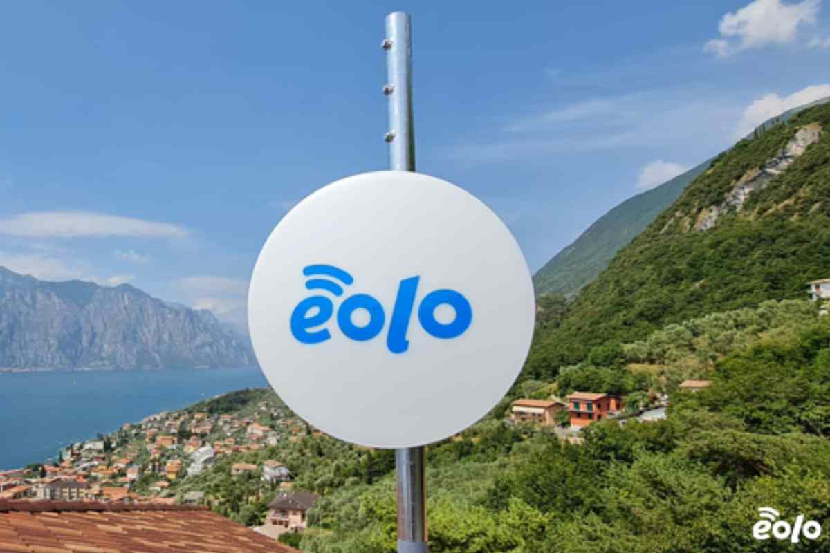 eolo antenna su un tetto