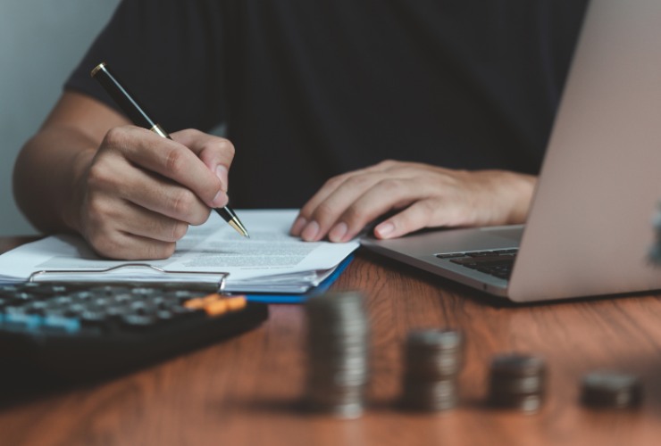 fogli, calcoli e monete