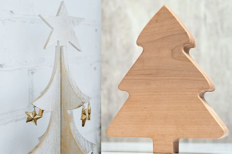 Alberi di Natale in legno