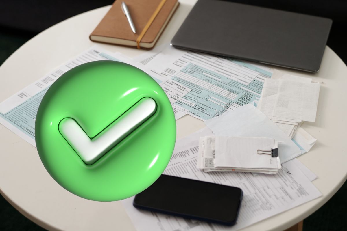 cartelle esattoriali e spunta verde