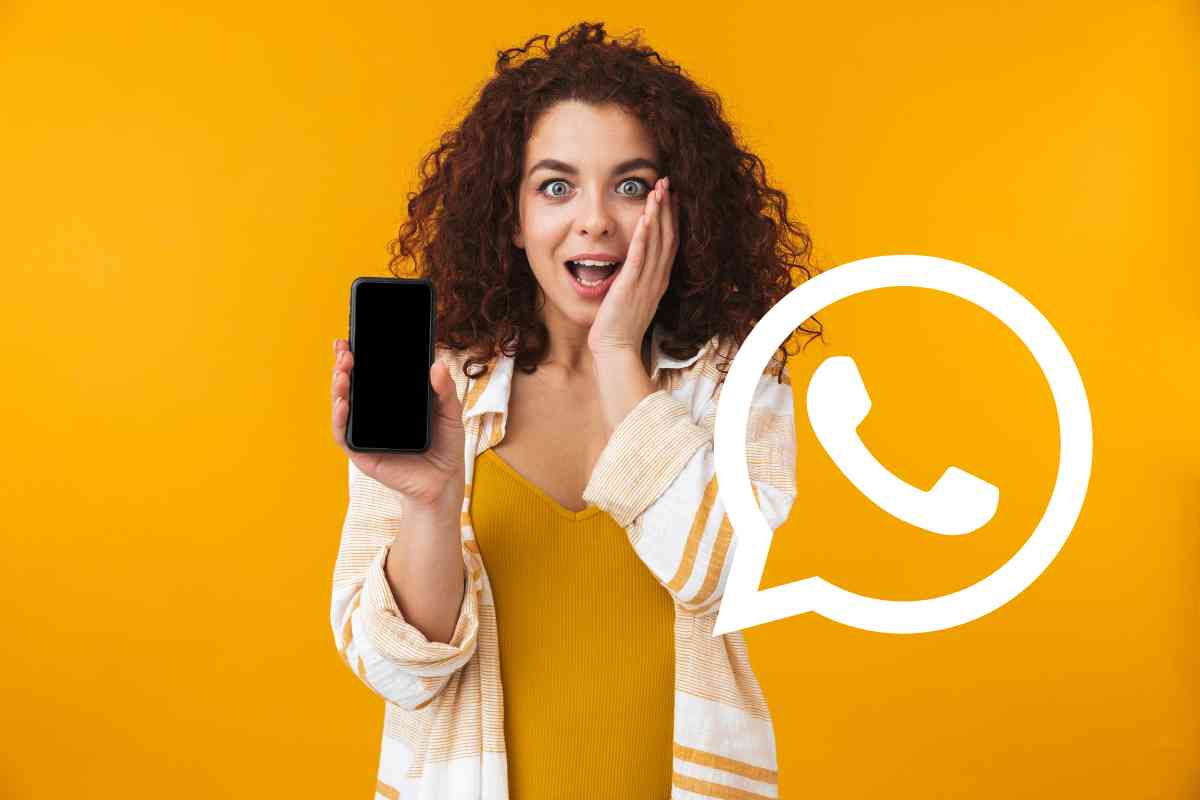 donna sorpresa whatsapp
