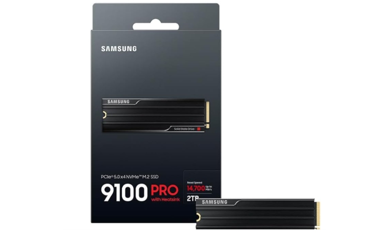 La confezione di Samsung 9100 Pro