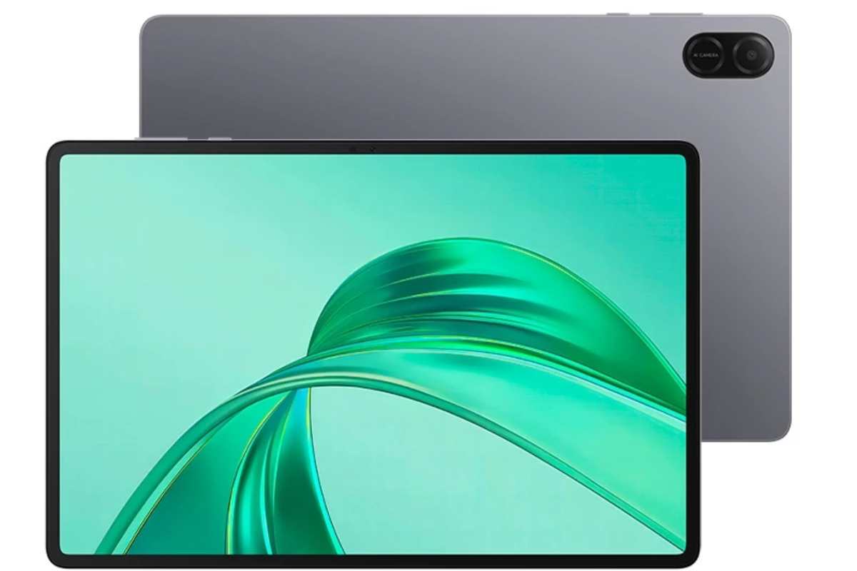 Honor Pad X8A in vista fronte e retro