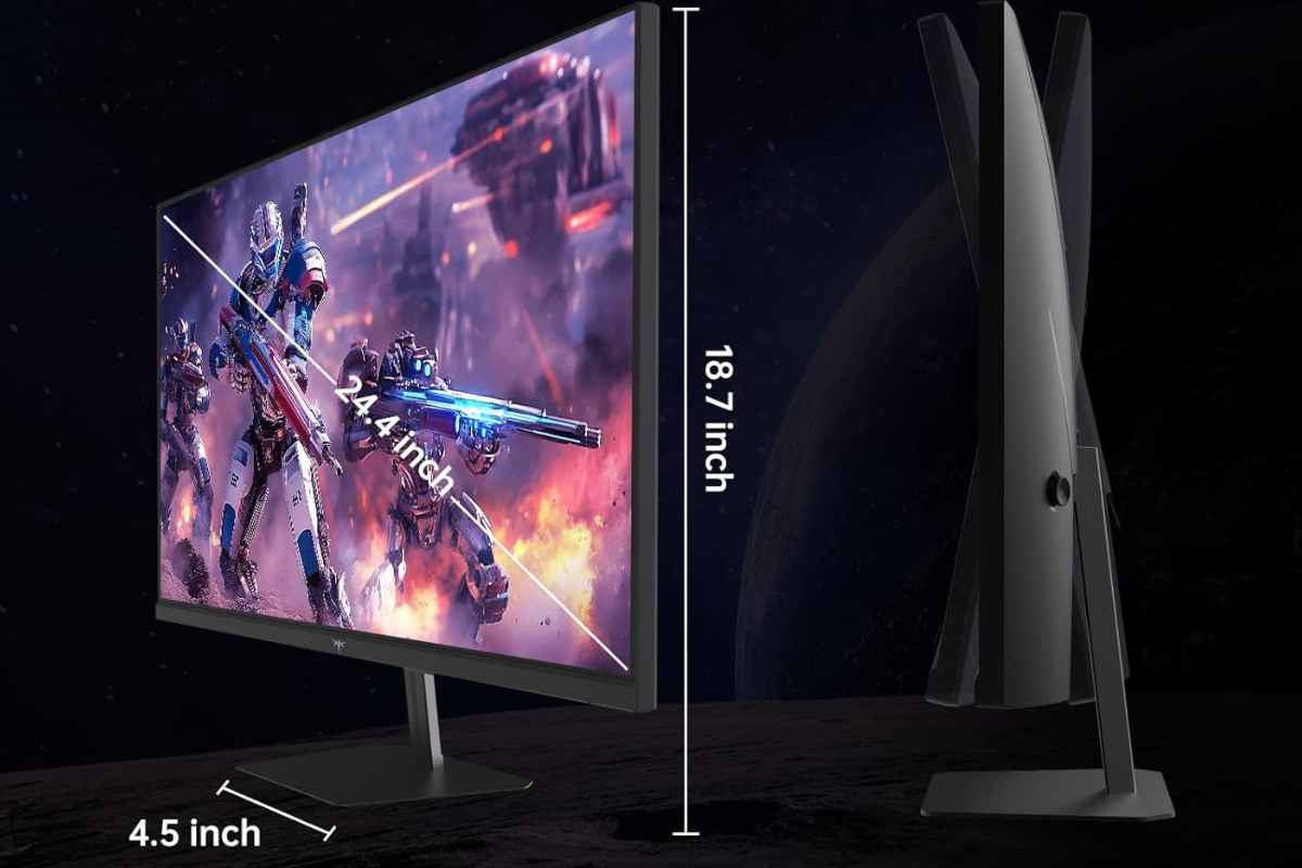 KTC da 24 pollici , le dimensioni in pollici