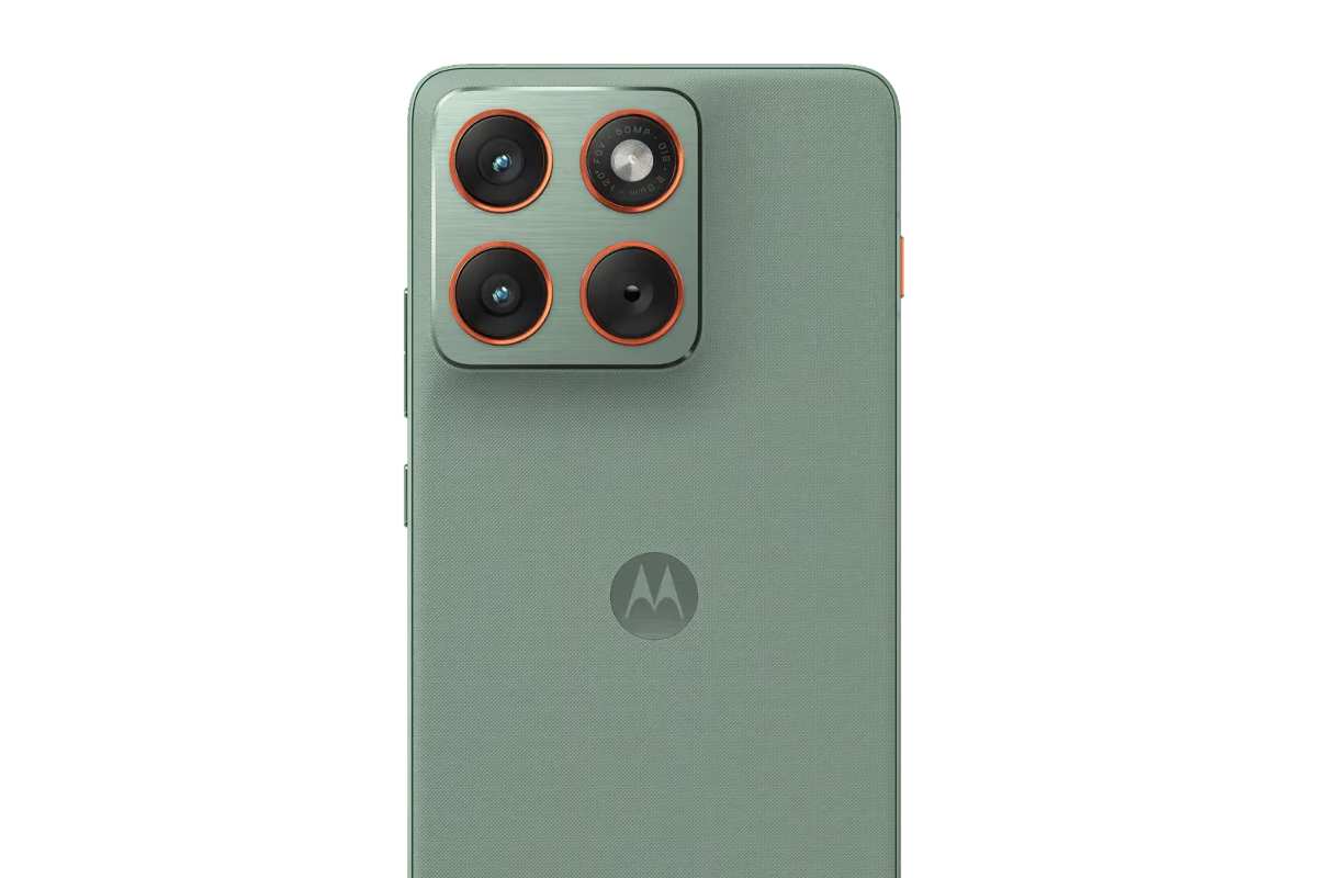 Pannello posteriore dello smartphone Motorola Edge 70