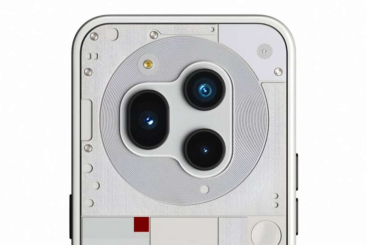 Nothing Phone (3) in primo piano con fotocamera