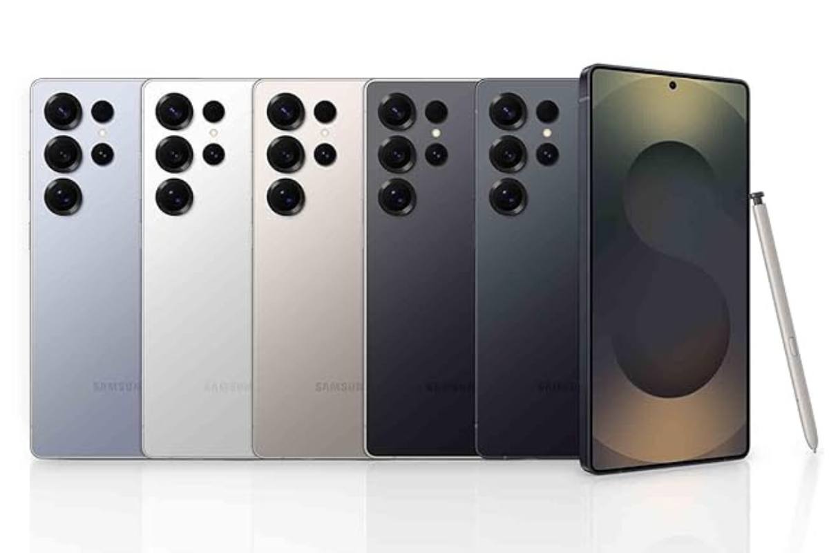 Samsung Galaxy S25 Ultra nelle sue varianti di colore