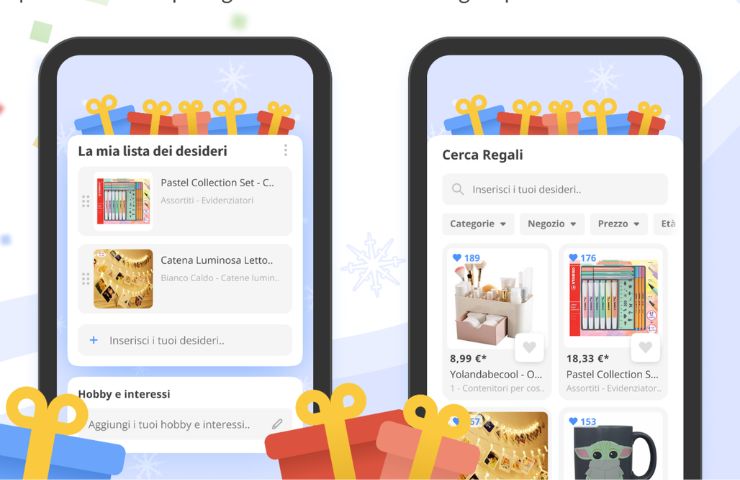 screenshot dell'app drawnames dal play store di google