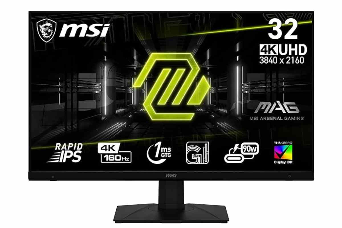 Il miglior monitor 4k da 32'': l'MSI è perfetto