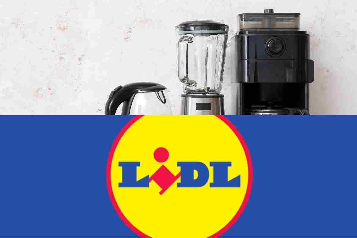 elettrodomestici e logo lidl