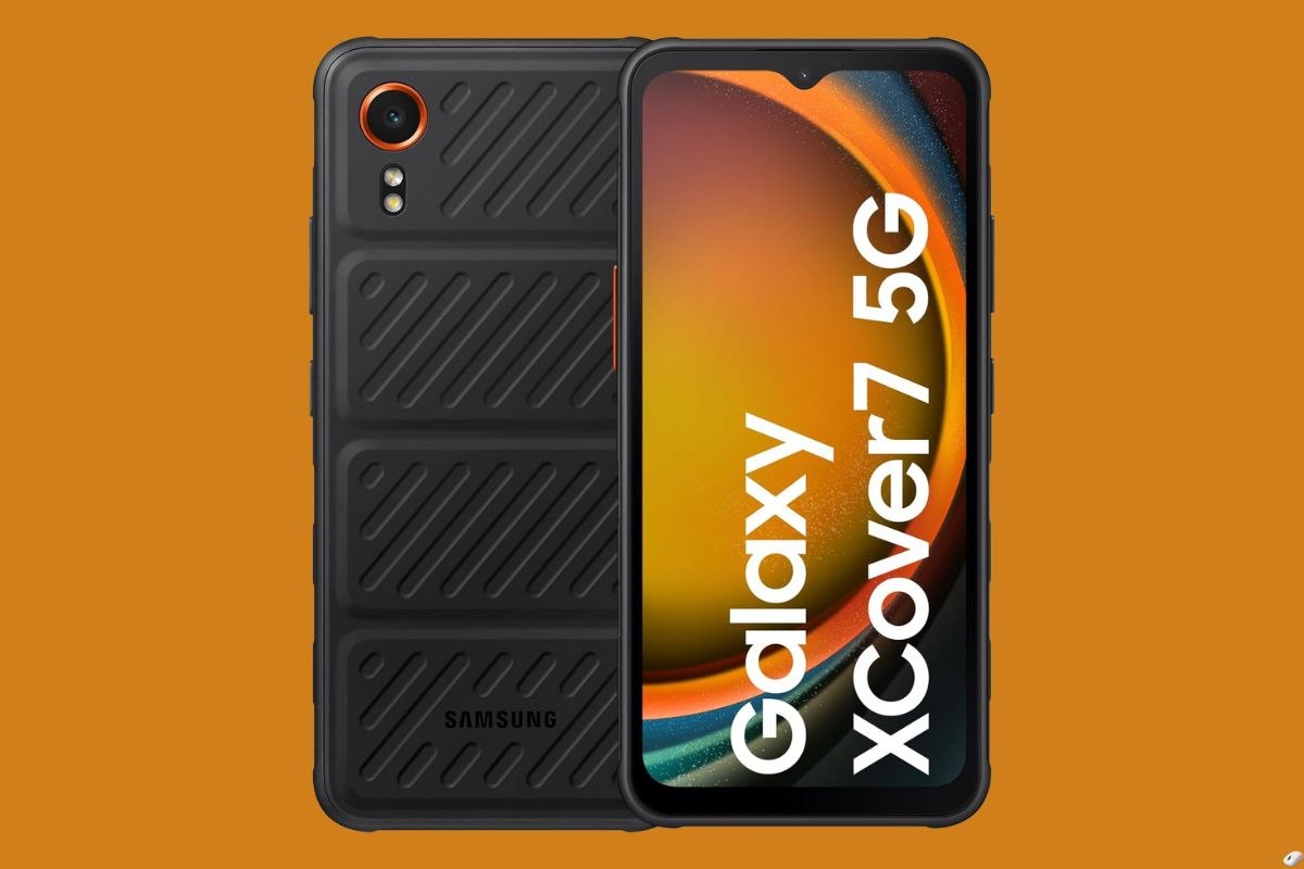 Samsung Galaxy XCover7 fronte e retro