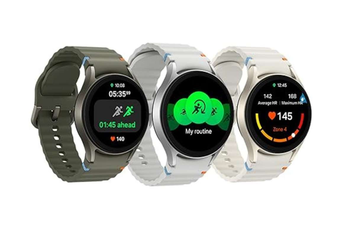 Samsung smartwhatch, i tre colori