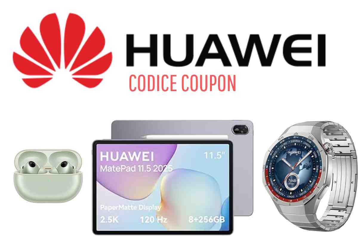 Black Friday Huawei: sconti fino al 60% con questo cuopon