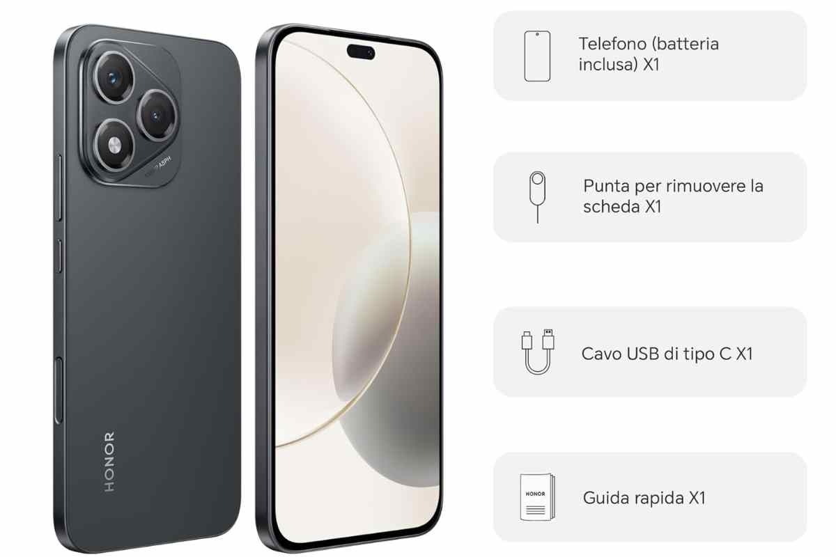 HONOR 400 Lite 5G: fotocamera da 108MP e schermo AMOLED da top di gamma