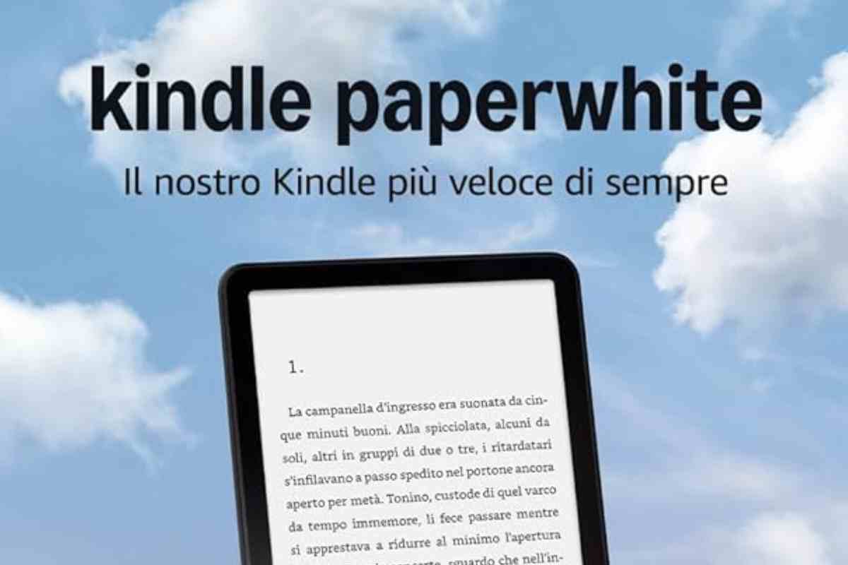 Kindle Paperwhite crolla il prezzo su Amazon: l'offerta
