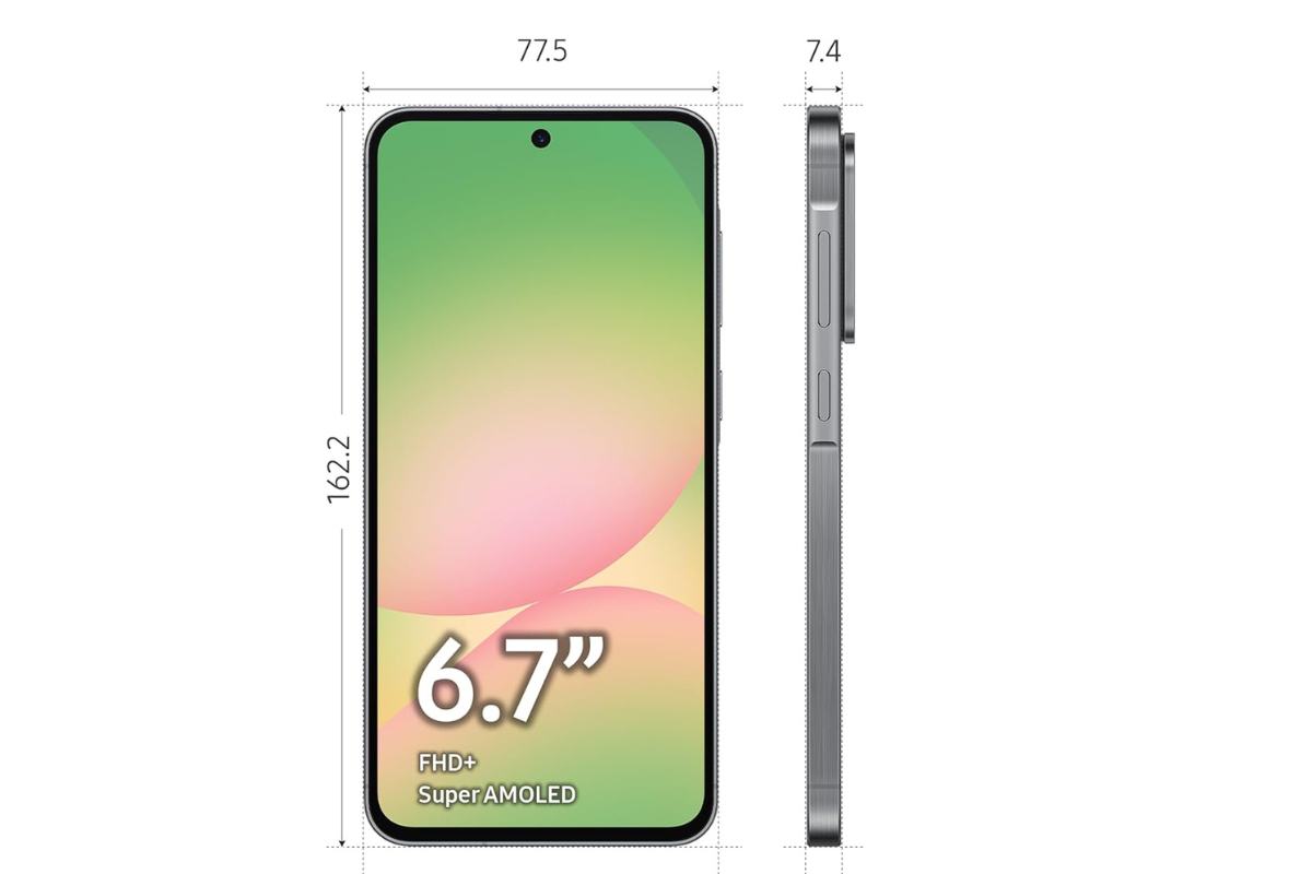 Le misure del Samsung